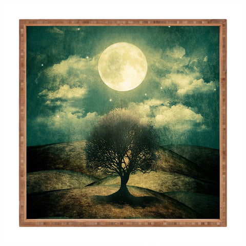 Viviana Gonzalez Once Upon A Time The Lone Tree Square Tray