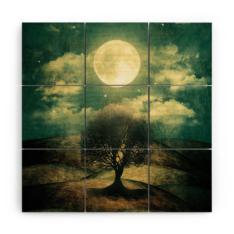 Viviana Gonzalez Once Upon A Time The Lone Tree Wood Wall Mural