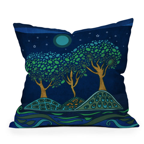 Viviana Gonzalez Once Upon A Time Outdoor Throw Pillow