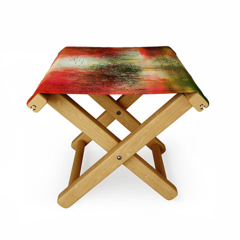 Viviana Gonzalez Paisaje Y Color III Folding Stool