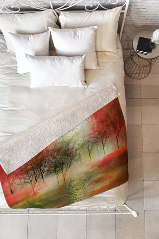 Viviana Gonzalez Paisaje Y Color III Fleece Throw Blanket