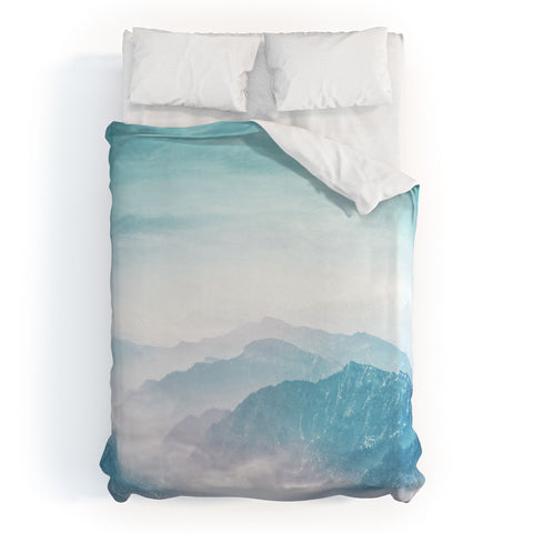 Viviana Gonzalez Pastel landscape 04 Duvet Cover