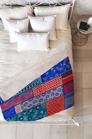 Viviana Gonzalez Patchouli Vibes Fleece Throw Blanket