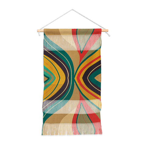 Viviana Gonzalez Psychedelic colorful love Wall Hanging Portrait