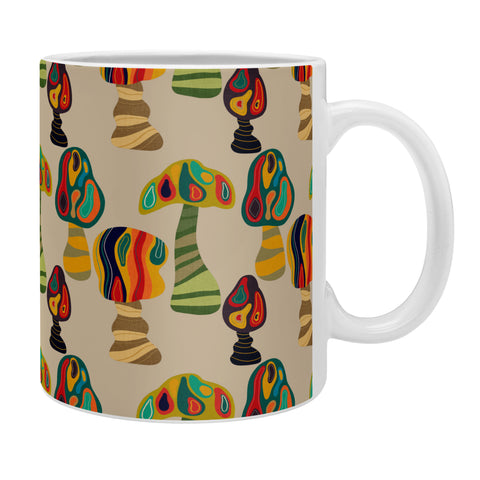 Viviana Gonzalez Psychedelic trees Coffee Mug