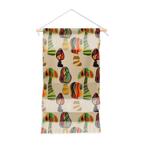 Viviana Gonzalez Psychedelic trees Wall Hanging Portrait