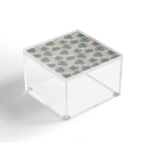 Viviana Gonzalez Psychedelic Wild Flowers Acrylic Box