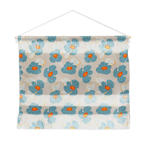 Viviana Gonzalez Psychedelic Wild Flowers Wall Hanging Landscape