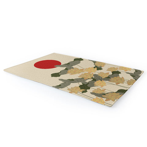 Viviana Gonzalez Red Sunset japan Area Rug