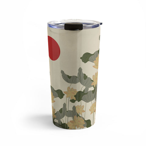 Viviana Gonzalez Red Sunset japan Travel Mug