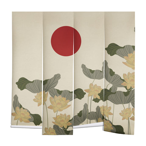Viviana Gonzalez Red Sunset japan Wall Mural
