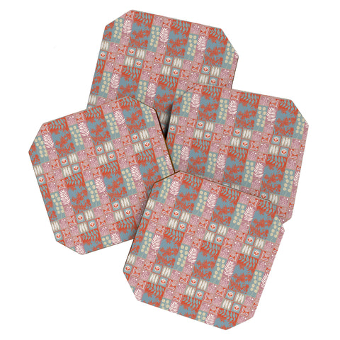 Viviana Gonzalez Retro Boho Experience Coaster Set