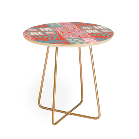 Viviana Gonzalez Retro Boho Experience Round Side Table