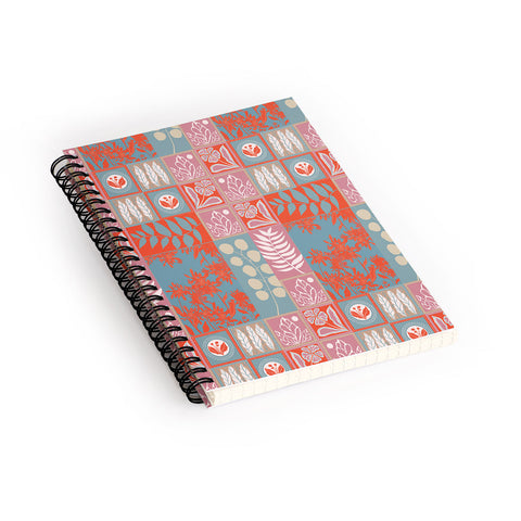Viviana Gonzalez Retro Boho Experience Spiral Notebook