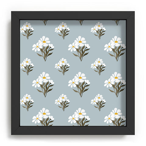 Viviana Gonzalez Retro Daisies Recessed Framing Square