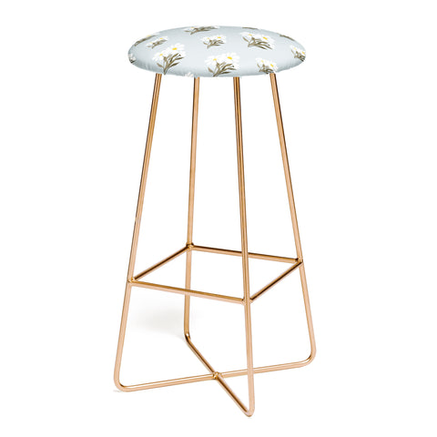 Viviana Gonzalez Retro Daisies Bar Stool