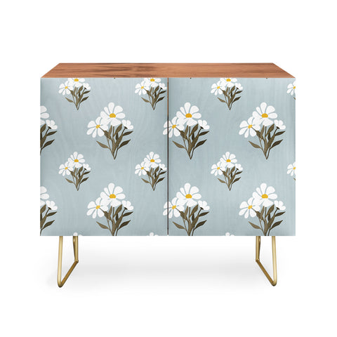 Viviana Gonzalez Retro Daisies Credenza