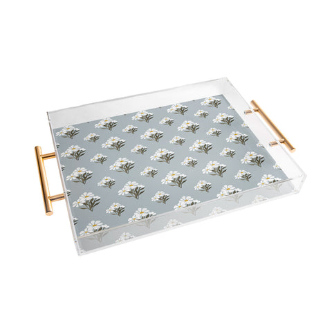 Viviana Gonzalez Retro Daisies Acrylic Tray