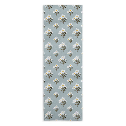 Viviana Gonzalez Retro Daisies Yoga Towel