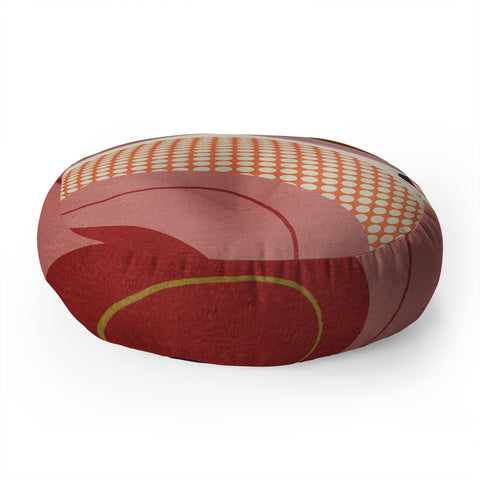 Viviana Gonzalez Retro Fusion 02 Floor Pillow Round