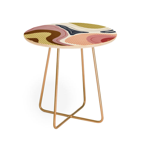 Viviana Gonzalez Retro Fusion 02 Round Side Table