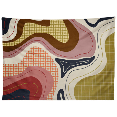 Viviana Gonzalez Retro Fusion 02 Tapestry