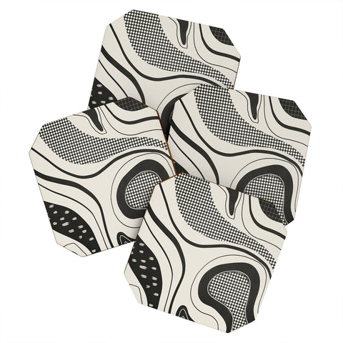 Viviana Gonzalez Retro Fusion 03 Coaster Set