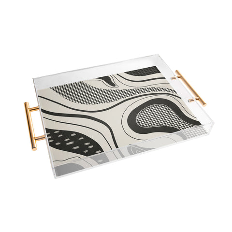 Viviana Gonzalez Retro Fusion 03 Acrylic Tray