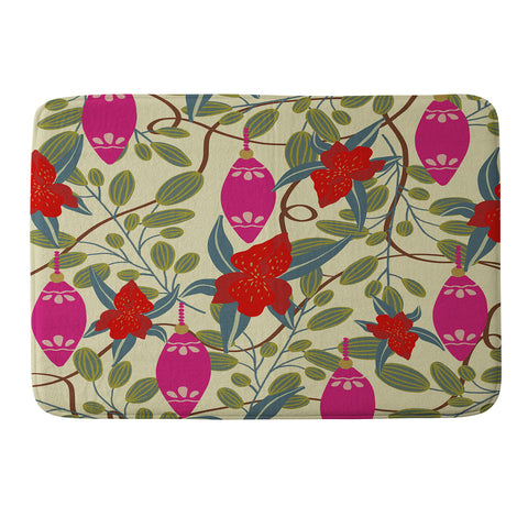 Viviana Gonzalez Retro kitsch 01 Memory Foam Bath Mat