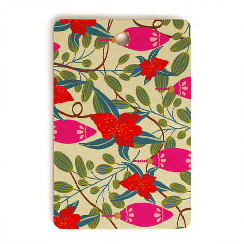 Viviana Gonzalez Retro kitsch 01 Cutting Board Rectangle