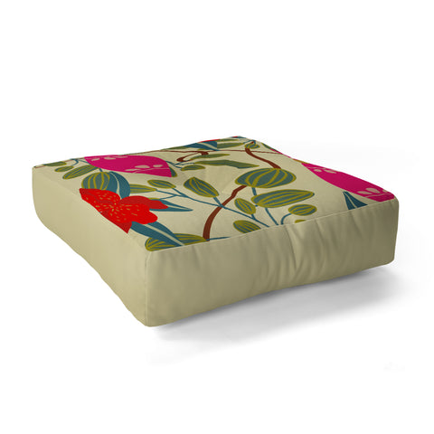 Viviana Gonzalez Retro kitsch 01 Floor Pillow Square
