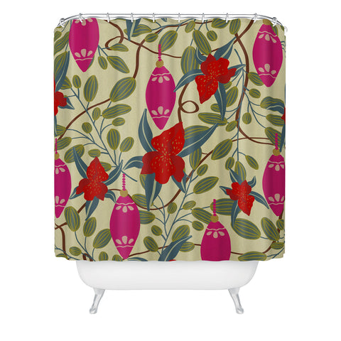 Viviana Gonzalez Retro kitsch 01 Shower Curtain