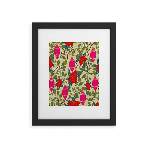 Viviana Gonzalez Retro kitsch 01 Framed Art Print