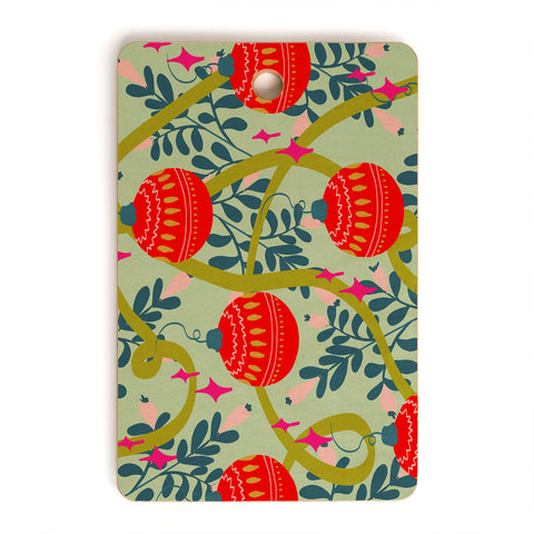 Viviana Gonzalez Retro kitsch 02 Cutting Board Rectangle