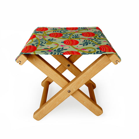 Viviana Gonzalez Retro kitsch 02 Folding Stool