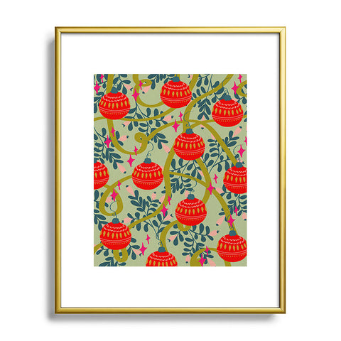 Viviana Gonzalez Retro kitsch 02 Metal Framed Art Print