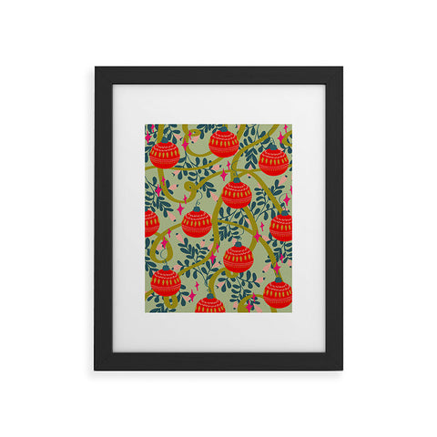 Viviana Gonzalez Retro kitsch 02 Framed Art Print