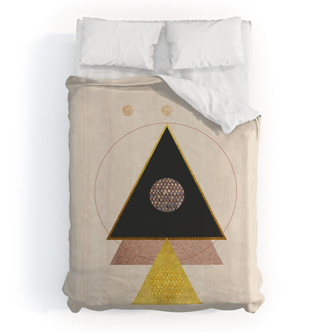 Viviana Gonzalez Rustic neutrals Duvet Cover