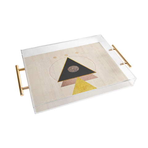 Viviana Gonzalez Rustic neutrals Acrylic Tray