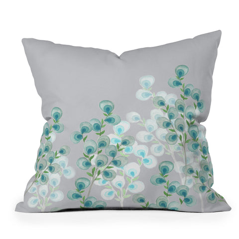 Viviana Gonzalez Spring Melody Outdoor Throw Pillow