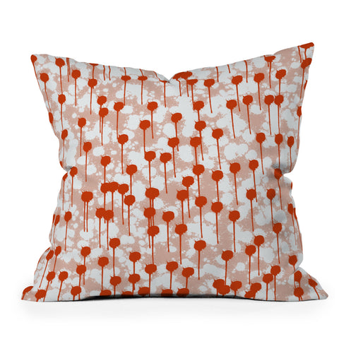 Viviana Gonzalez Summer abstract 01 Outdoor Throw Pillow