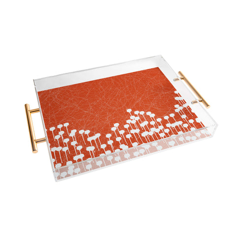 Viviana Gonzalez Summer abstract 02 Acrylic Tray