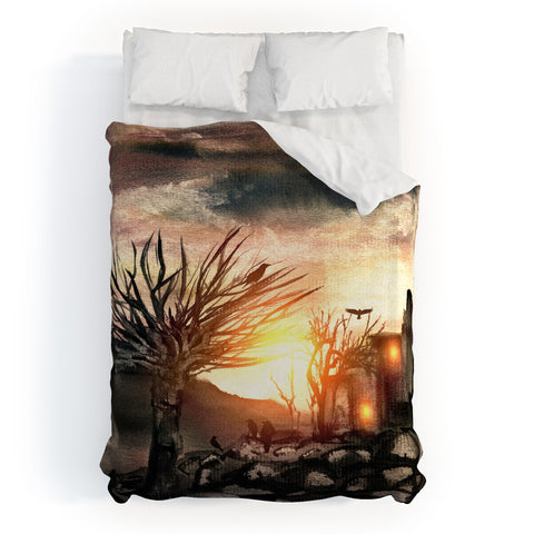 Viviana Gonzalez Tales of Halloween II Duvet Cover