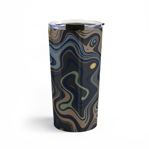 Viviana Gonzalez Texturally Abstract 01 Travel Mug