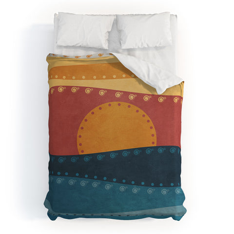 Viviana Gonzalez Textures Abstract 10 Duvet Cover