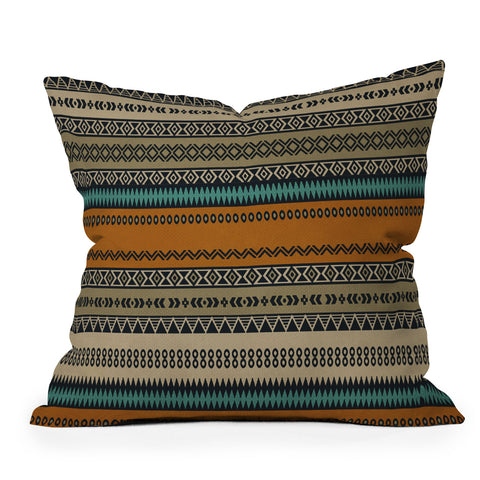 Viviana Gonzalez Textures Abstract 18 Outdoor Throw Pillow