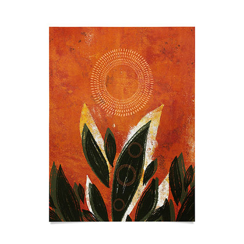 Viviana Gonzalez Tropical Boho Leaves 02 Poster
