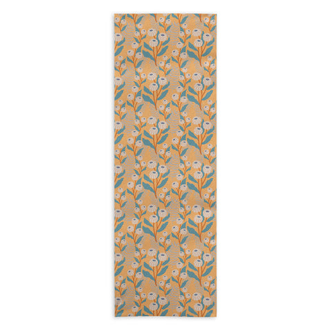 Viviana Gonzalez Tropical Wild Flowers Yoga Towel