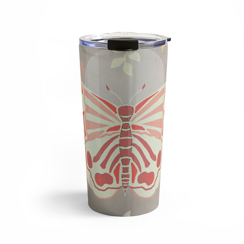 Viviana Gonzalez Vintage Butterfly 02 Travel Mug