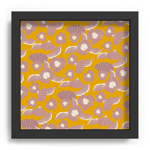 Viviana Gonzalez Vintage Flowers day Recessed Framing Square